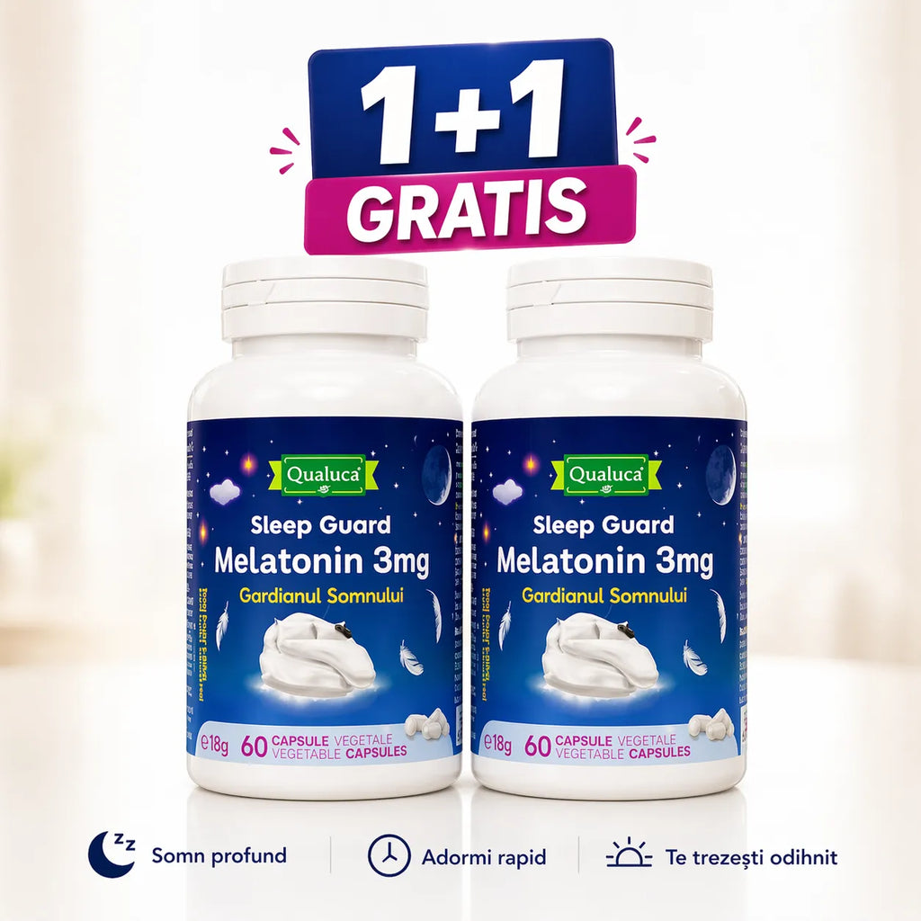 1+1 GRATIS, Qualuca Gardianul Somnului, 60+60 capsule