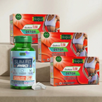 Complex de slabit si detoxifiere, Pastile Slim Fit PRO + Ceai Slim Detox, 30 zile