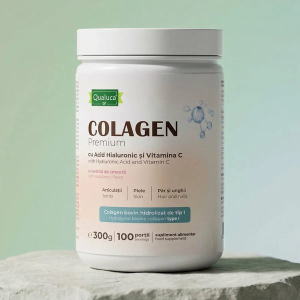 Colagen Articulatii cu Acid Hialuronic & Vitamina C, Pudra, 300g, 100 doze