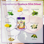 Ceai de slabit FORTE Qualuca, 5+1 GRATIS, Complex 60 zile