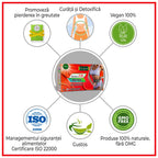 Ceai de slabit + detox Qualuca, Complex 30 zile