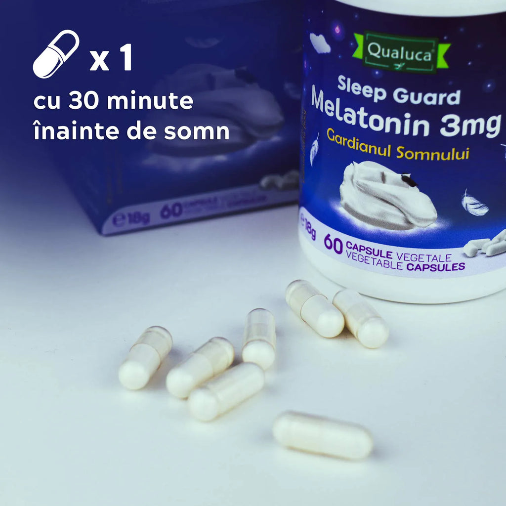 1+1 GRATIS, Qualuca Gardianul Somnului, 60+60 capsule